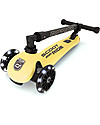 Scoot and Ride Monopattino Richiudibile Highwaykick 3 LED - Giallo Limone -  Da 3 a 6 anni Monopattini