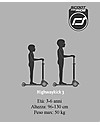 Scoot and Ride Monopattino Richiudibile Highwaykick 3 LED - Grigio Cenere -  Da 3 a 6 anni Monopattini