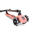 Scoot and Ride Monopattino Richiudibile Highwaykick 3 LED - Pesca -  Da 3 a 6 anni Monopattini