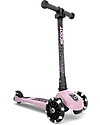 Scoot and Ride Monopattino Richiudibile Highwaykick 3 LED - Rosa -  Da 3 a 6 anni Monopattini