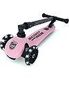 Scoot and Ride Monopattino Richiudibile Highwaykick 3 LED - Rosa -  Da 3 a 6 anni Monopattini