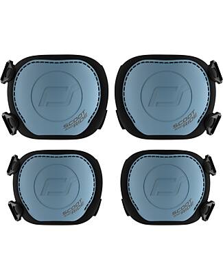 Scoot and Ride Set di Protezione Gomiti e Ginocchia XXS - Blu Acciaio Accessori Biciclette