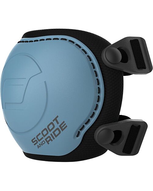 Scoot and Ride Set di Protezione Gomiti e Ginocchia XXS - Blu Acciaio Accessori Biciclette