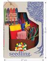 Seedling Crea il Tuo Copricapo Indiano - Kit Creativo (dai 4 anni) Kit Fai Da Te