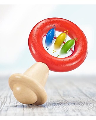 Selecta Girello - Sonaglio e Anello da Dentizione Sonagli di Legno