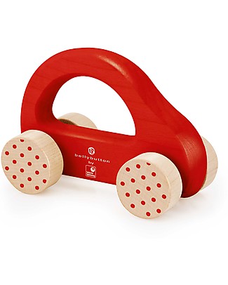 Selecta Little Racer, Giocattolo in legno con ruote Macchine e Trenini in Legno