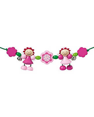 Selecta Rosali - Girotondo in legno per carrozzina e passeggino, 63 cm Accessori