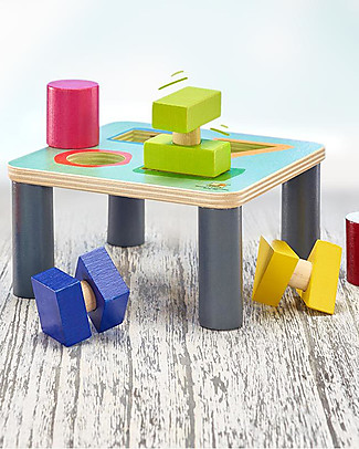 Selecta Twist and Sort Fun - Formine in Legno da Incastrare Construzioni In Legno