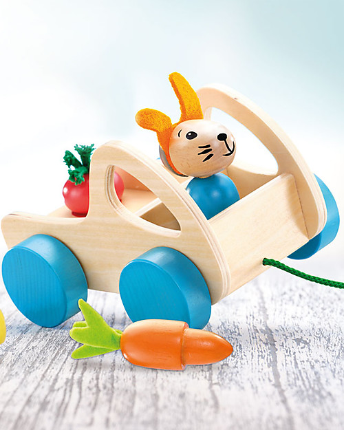 Selecta Verdurino - Macchina con Verdure da Tirare Trainabili