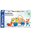 Selecta Verdurino - Macchina con Verdure da Tirare Trainabili