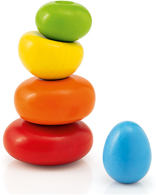 Selecta Wobbly Rocks - Gioco di Equilibrio in Legno Costruzioni in Legno