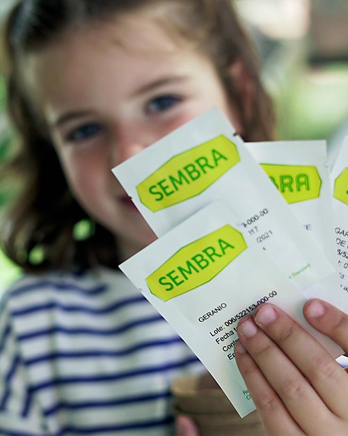 Sembra Big Kit Giardinaggio Fiori - Pianta, cresci, raccogli 4 diverse piantine! Giochi STEM