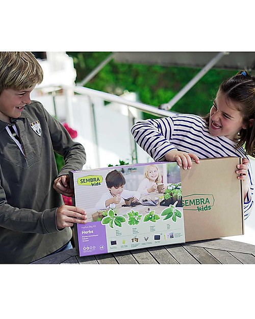 Sembra Big Kit Orto Erbe  - Pianta, cresci, raccogli 4 diverse piantine! Giochi da Giardinaggio