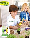 Sembra Mini Kit Attrezzi da Giardinaggio - Per seminare e coltivare le tue piantine! Giochi da Giardinaggio
