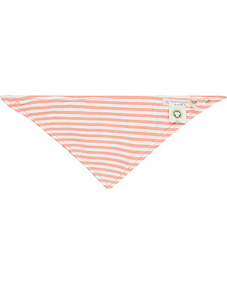 Sense Organics Bavaglino Reversibile Dribble Bib - Elefante/Righe - 100% cotone bio Bavagli Classici