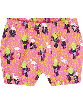 Sense Organics Bloomer Maya - Rosa Tropicale - 100% Cotone bio Pantaloni Corti