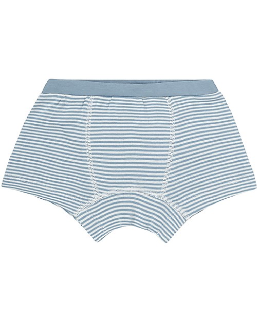 Sense Organics Boxer Prince Pacco da 2 - Aeroplani/Righe - 100% cotone bio Slip