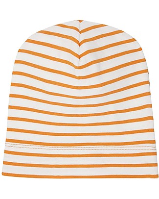 Sense Organics Cappello a Righe Kai - Cheddar - 100% Cotone Biologico Cappelli Estivi