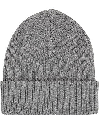 Sense Organics Cappello in Maglia Moko - Grigio - 100% Cotone Bio GOTS Cappelli Invernali