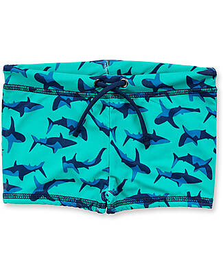 Sense Organics Costume Bimbo Medan - Squali - Azzurro Boxer Mare