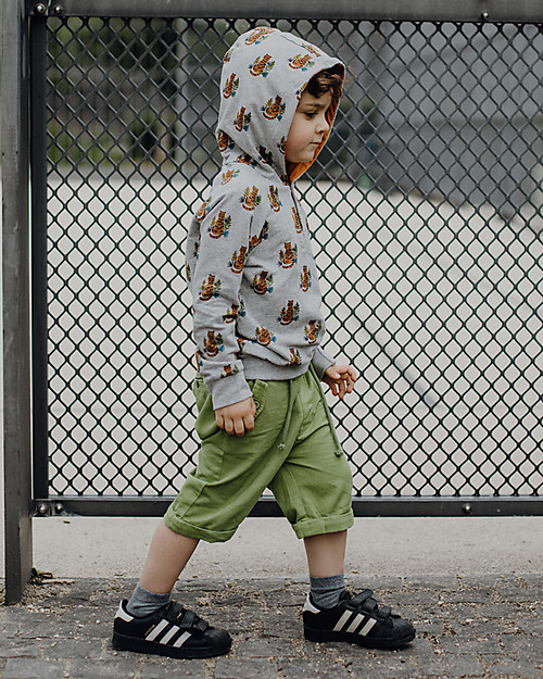 Sense Organics Felpa con Cappuccio Mauro - Tigri - 100% Cotone bio Felpe