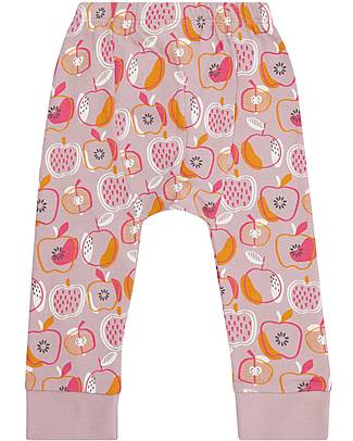 Sense Organics Legging Bebè Bright Retro - Malva Mele - 100% Cotone Bio GOTS Leggings