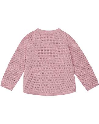 Sense Organics Maglia Bebè Keme - Rosa Fumo - 100% Maglia di Cotone Bio GOTS Maglioni