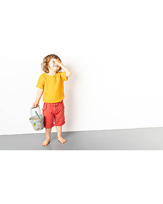 Sense Organics Maglia Jaku - Curry - Soffice Mussola di Cotone T-shirt