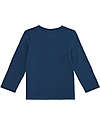 Sense Organics Maglia Maniche Lunghe Arlena - Blu Navy - 100% Cotone Bio GOTS Maglie Manica Lunga
