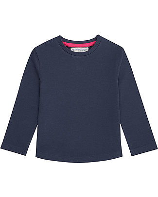 Sense Organics Maglia Maniche Lunghe Arlena - Navy - 100% Cotone Bio Maglie Manica Lunga