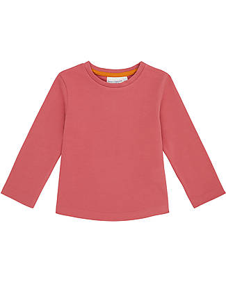 Sense Organics Maglia Maniche Lunghe Arlena - Rosa - 100% Cotone Bio GOTS Maglie Manica Lunga