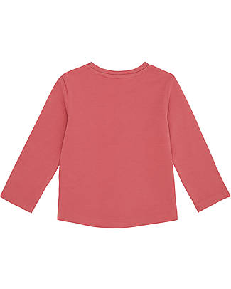 Sense Organics Maglia Maniche Lunghe Arlena - Rosa - 100% Cotone Bio GOTS Maglie Manica Lunga
