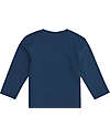 Sense Organics Maglia Maniche Lunghe Luke - Blu Navy - 100% Cotone Bio GOTS Maglie Manica Lunga