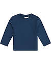 Sense Organics Maglia Maniche Lunghe Luke - Blu Navy - 100% Cotone Bio GOTS Maglie Manica Lunga