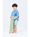 Sense Organics Maglietta Maniche Corte Anton - Bianco e Blu - 100% Cotone Bio GOTS T-shirt