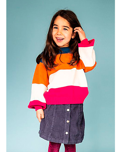 Sense Organics Maglione Delia - Righe - 100% Cotone Bio Maglioni