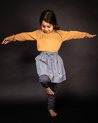 Sense Organics Maglione Honovi Lavorato a Maglia - Caramello - 100% Cotone Bio Maglioni