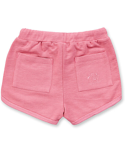 Sense Organics Pantaloncini Corti Oda - Rosa - 100% Cotone Bio GOTS Pantaloni Corti