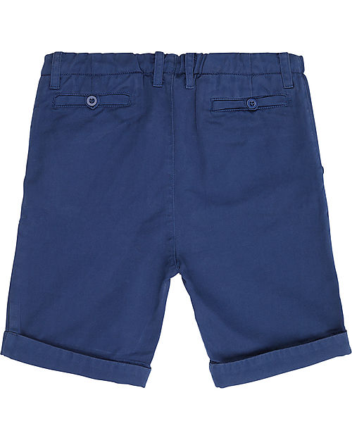 Sense Organics Pantaloncini Corti Ulli - Blu Navy - 100% Cotone Bio GOTS Pantaloni Corti