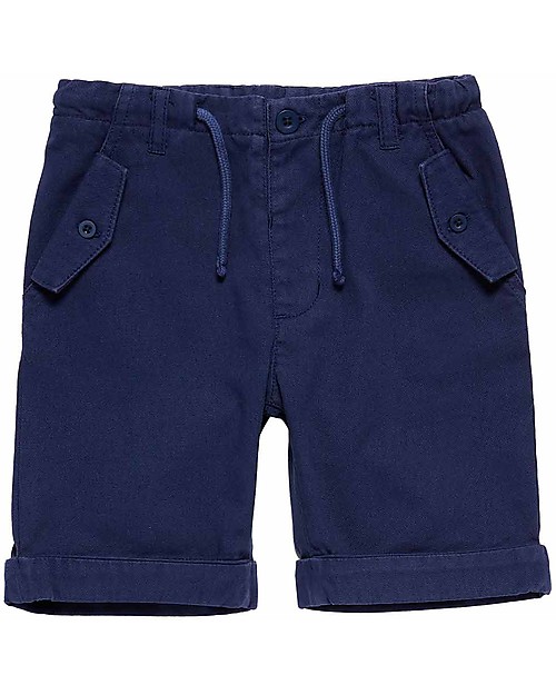 Sense Organics Pantaloncini Corti Ulli, Blu Scuro - 100% cotone bio Pantaloni Corti