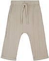 Sense Organics Pantaloni Baby Mare - Beige/Grigio - 100% cotone bio Pantaloni Lunghi