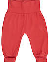 Sense Organics Pantaloni Bebè Sjors - Rosso - 100% Cotone Bio GOTS Pantaloni Lunghi