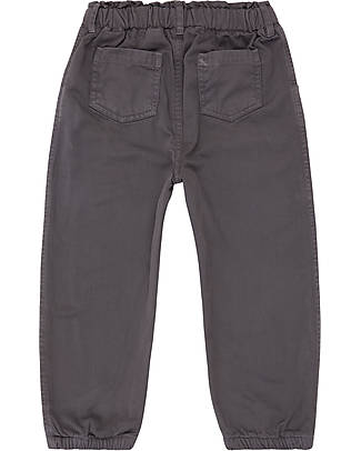 Sense Organics Pantaloni Foderati Kaito - Grigio Scuro - 100% Cotone Bio GOTS Pantaloni Lunghi