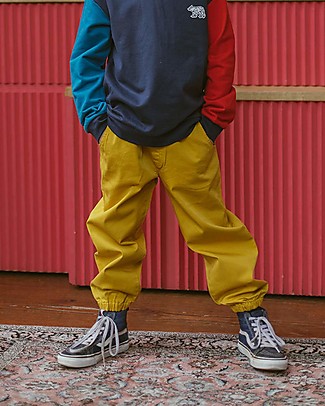 Sense Organics Pantaloni Kaito - Mustard - Cotone Bio Pantaloni Lunghi