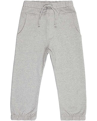 Sense Organics Pantaloni Lunghi Jarno - Grigio - 100% Cotone Bio Spazzolato Pantaloni Lunghi
