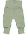 Sense Organics Pantaloni Neonato Sjors - Verde Salvia - 100% Cotone Bio GOTS Pantaloni Lunghi