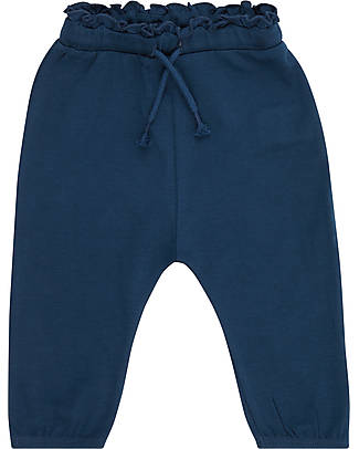 Sense Organics Pantaloni Vanna - Blu Navy - 100% Cotone Bio GOTS Pantaloni Lunghi