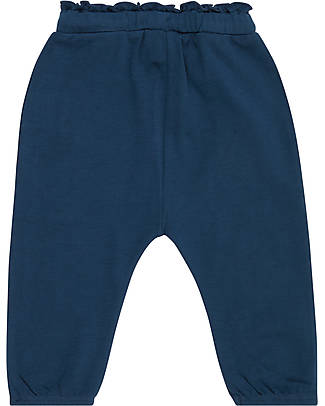 Sense Organics Pantaloni Vanna - Blu Navy - 100% Cotone Bio GOTS Pantaloni Lunghi