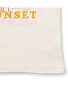 Sense Organics Pigiama Estivo Jula Retro - Eggshell/Strisce Rosa - 100% Cotone Bio GOTS Pigiami