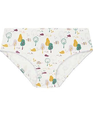 Sense Organics Slip Paris Pacco da 2 - Ricci/Righe - 100% cotone bio Slip